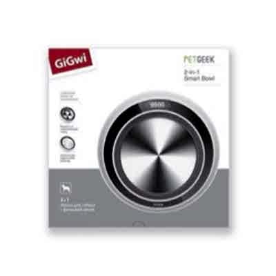 на фото товар из зоомагазина Акелла: Интерактивная миска с весами GiGwi